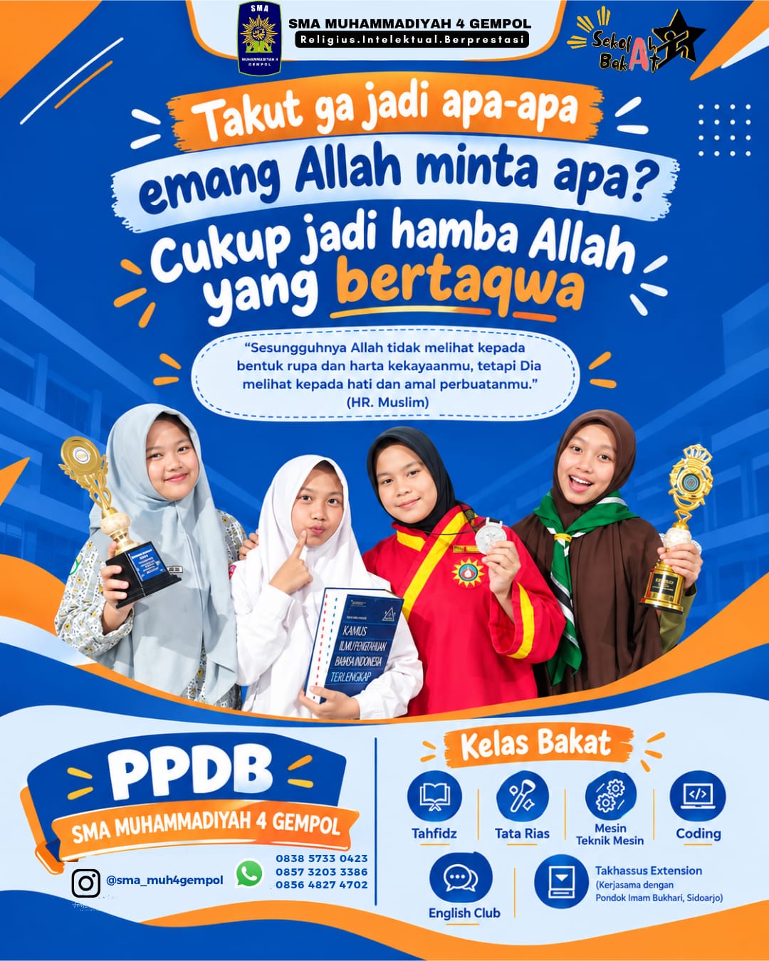 Semester Ganjil Dibuka dengan Upacara Bendera Perdana
